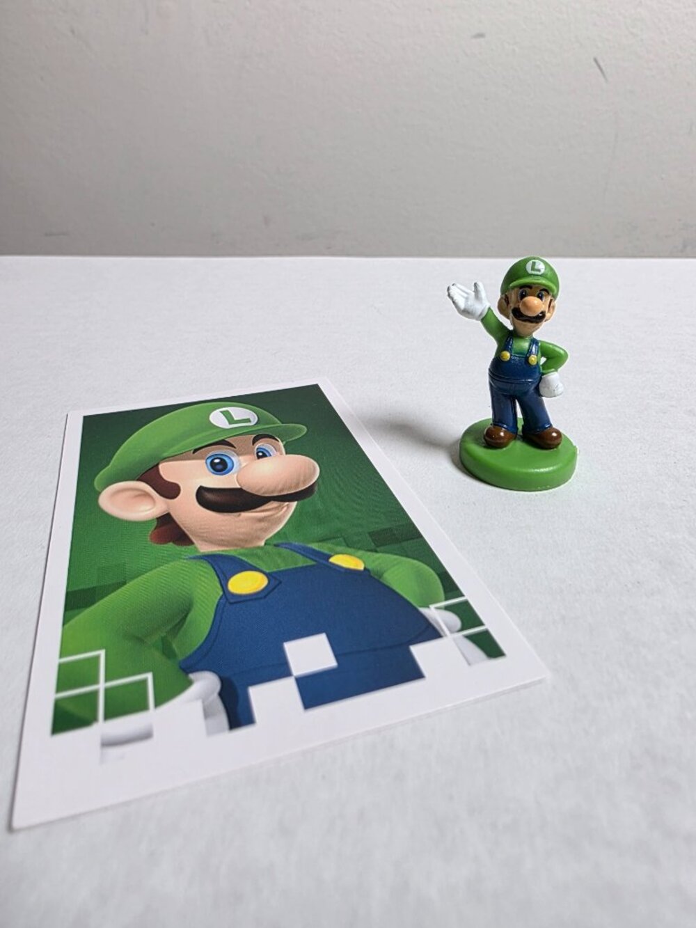 Monopoly Gamer LUIGI Power Pack Figure Token & Card ONLY - Expansion Nintendo